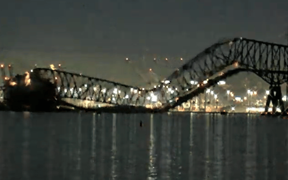 Baltimore bridge collapses after cargo ship crash